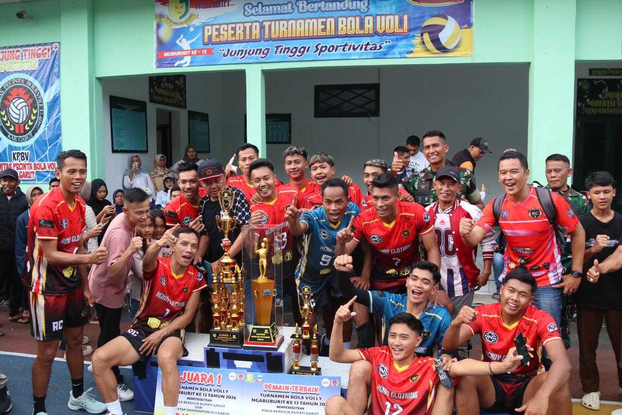 Turnamen Bola Voli Dandenpom Cup Ngabuburit ke-13 Tahun 2026 Resmi Ditutup